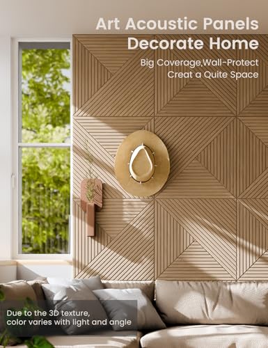 6 Pack Large Felt Bulletin Board (Natural Oak/Facet / Fine-stripe 6-pack)