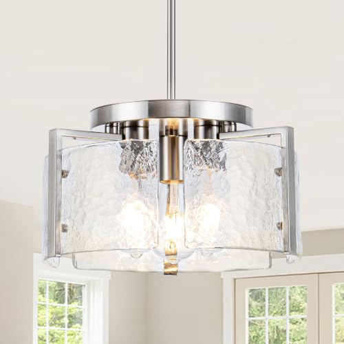 Drum Glass Chandelier