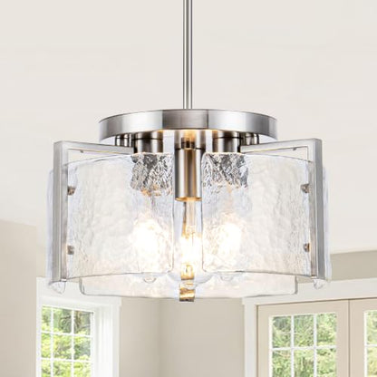 Drum Glass Chandelier