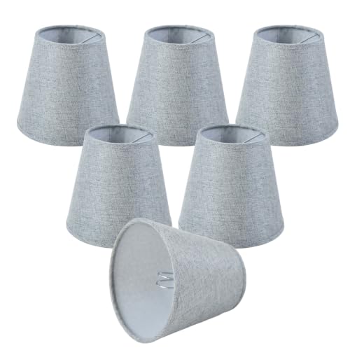Mini Lamp Shade Chandelier Shades Set of 6