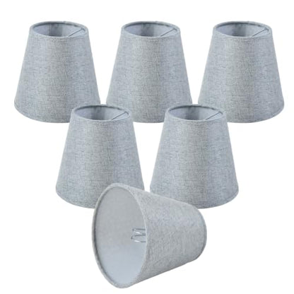 Mini Lamp Shade Chandelier Shades Set of 6