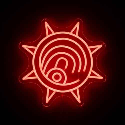 Wasteland Cleaner Symbol Neon Sign (J-RED)