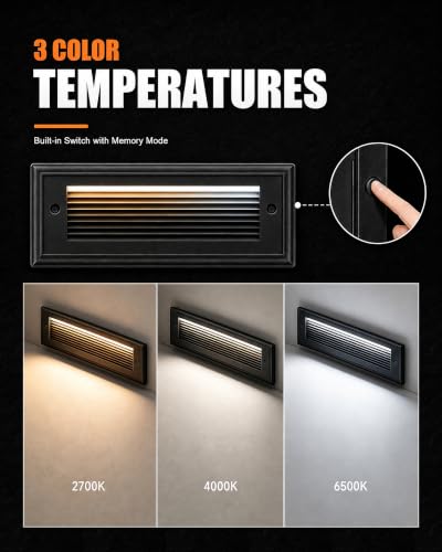 9 Inch Low Voltage Step Lights