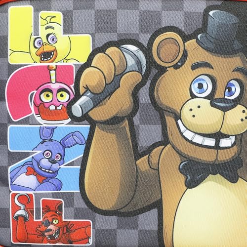 Five Nights at Freddy's Insulated Lunch Kit (Five Nights Grey)