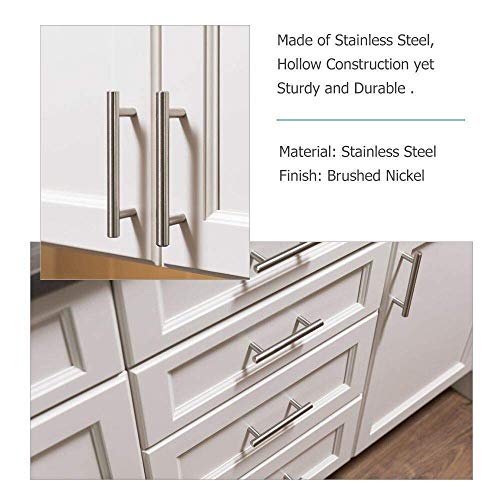 Cabinet Handles Drawer Pulls Brushed Nickel Modern Pulls for Kitchen Cabinets