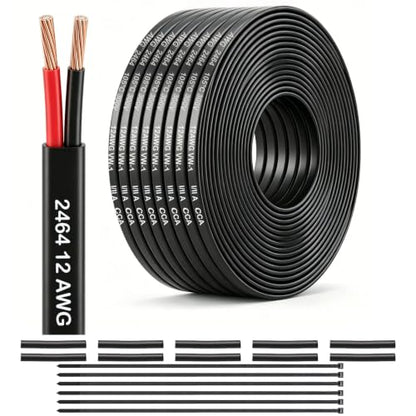 12 14 16 18 Gauge Wire 2 Conductor Copper Clad Aluminum