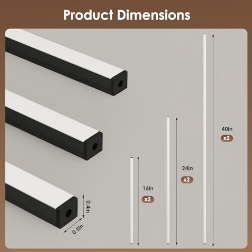Smart RGB Slat Wall Lights for Panel