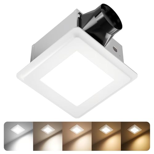 Bathroom Exhaust Fan with Light