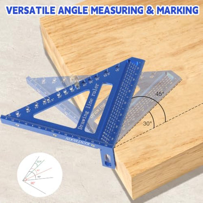 3D Multi Angle Measuring Square Ruler
