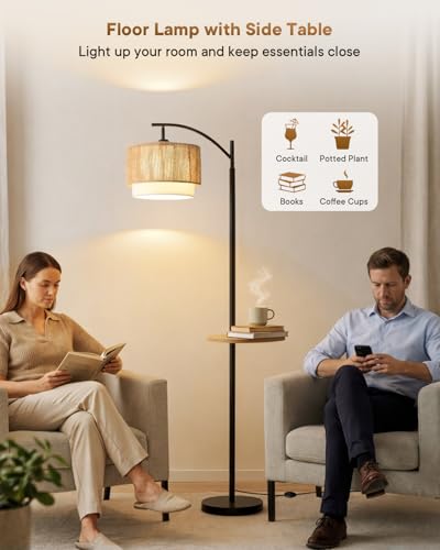 Floor lamp with Table