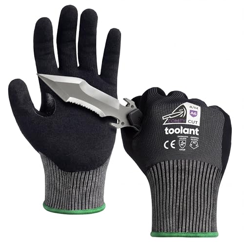 A6 A9 ANSI & EN388 Certified Metal Q ComfyCut Cut Resistant Gloves