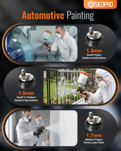 LVLP Spray Gun (Brown)