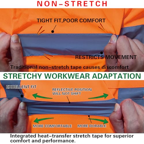 High Visibility Safety Shirts for Men