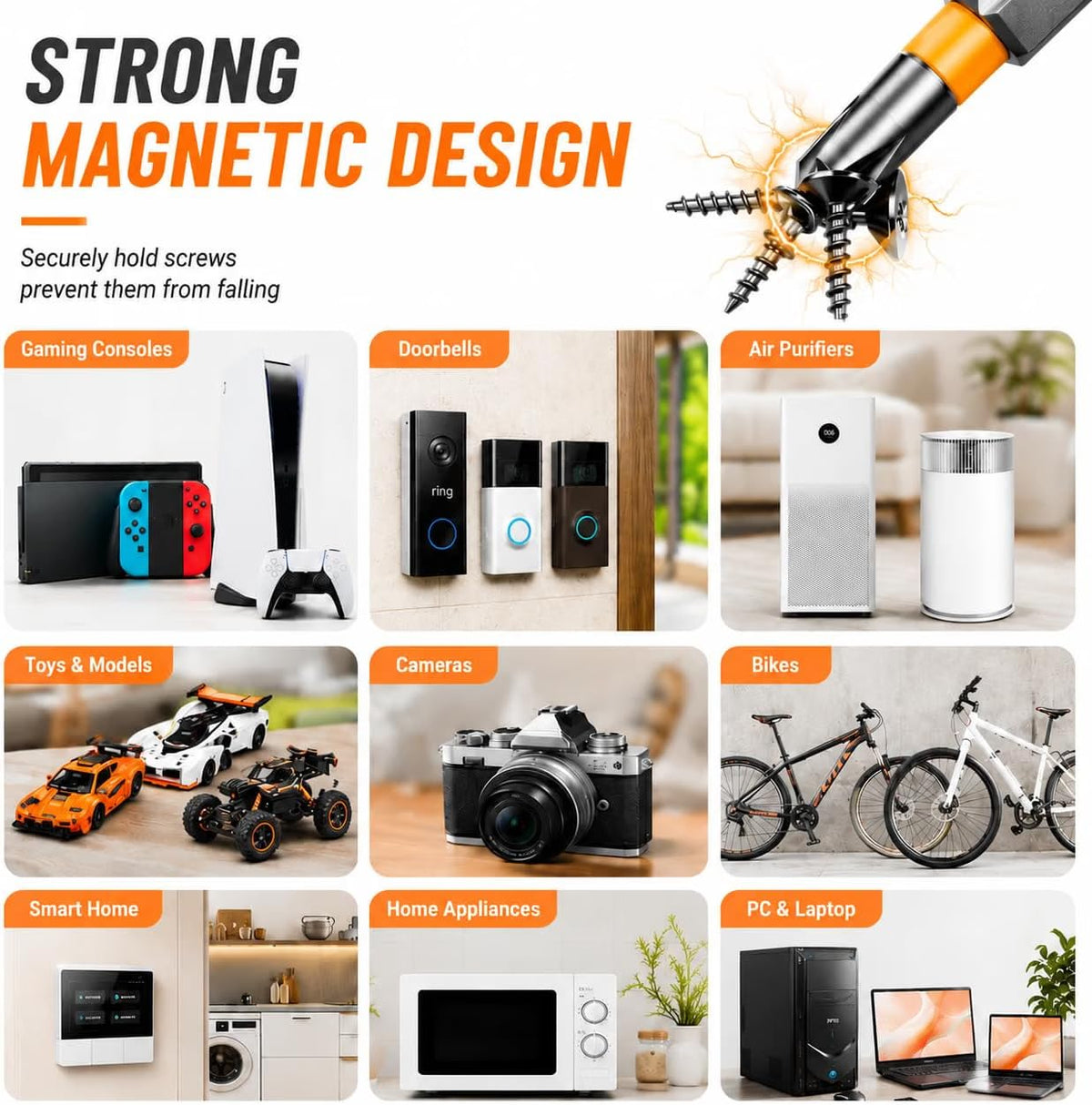 Magnetic Screwdriver Set (Upgraded 24 In 1)