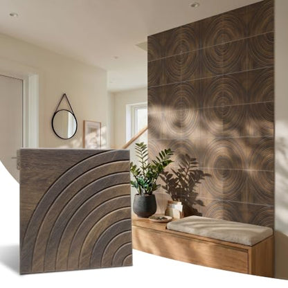 16 Pack Acoustic Wall Panels (Walnut)