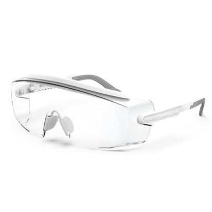 Anti fog Safety Glasses Over Glasses (White)