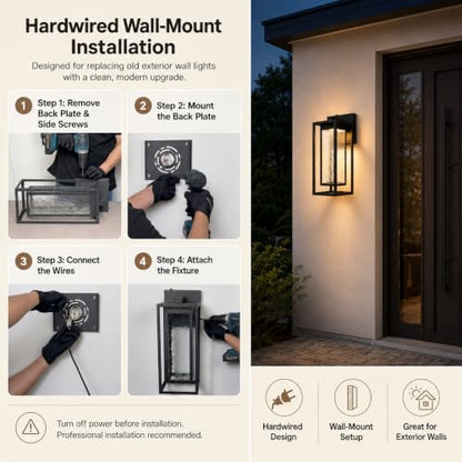 Dusk to Dawn Outdoor Wall Light