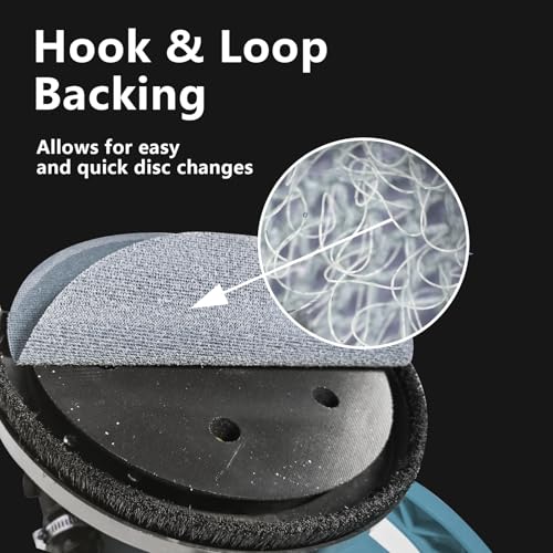 50 Pcs 6 Inch Mesh Sanding Discs
