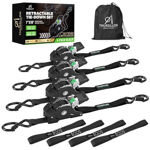 Retractable Ratchet Straps