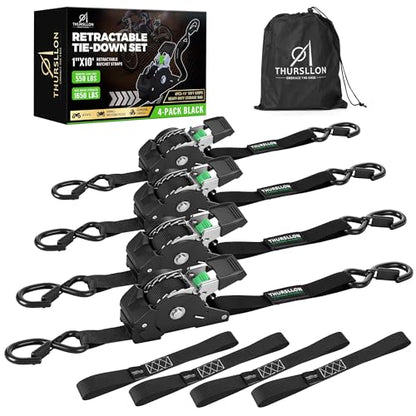 Retractable Ratchet Straps