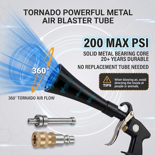 Tornado Car Cleaning Gun (Iron Bearing Air Blow Gun)