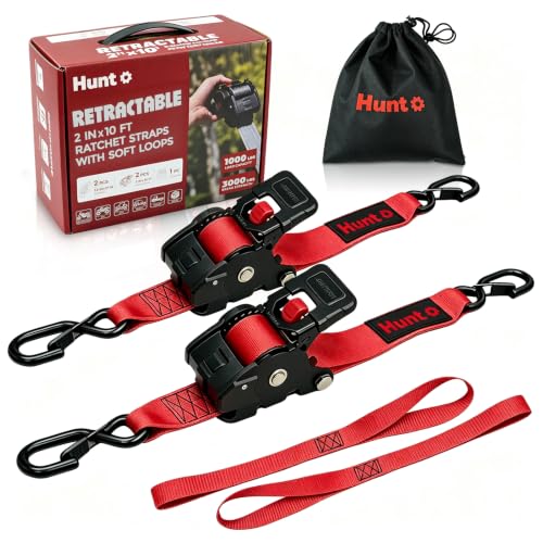 Retractable Ratchet Straps