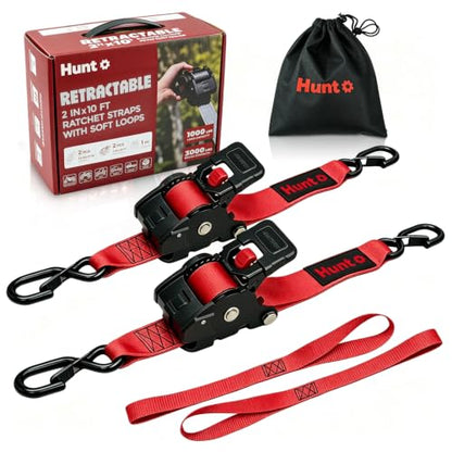 Retractable Ratchet Straps