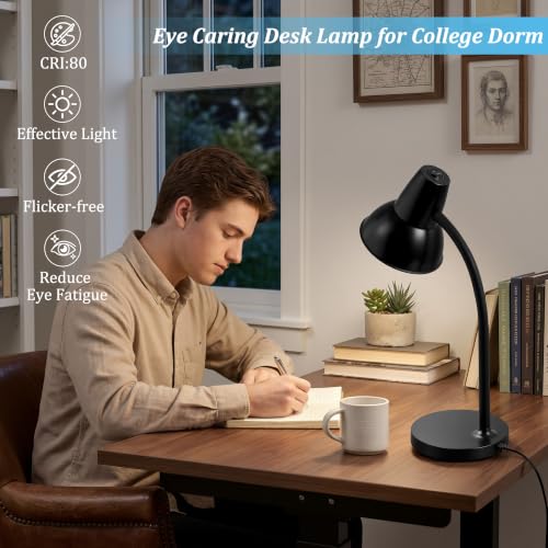 LED Desk Lamp with Flexible Gooseneck