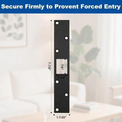 Stainless Steel Lock and Door Reinforcement Plate for 1