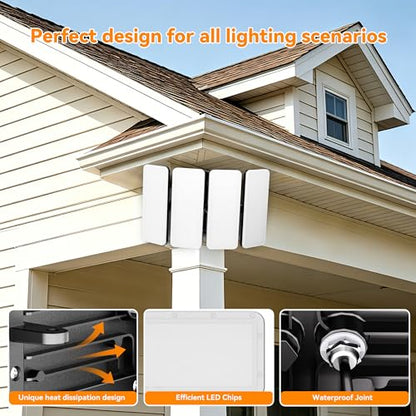 400W LED Flood Lights Outdoor (Black / 400 Watt)