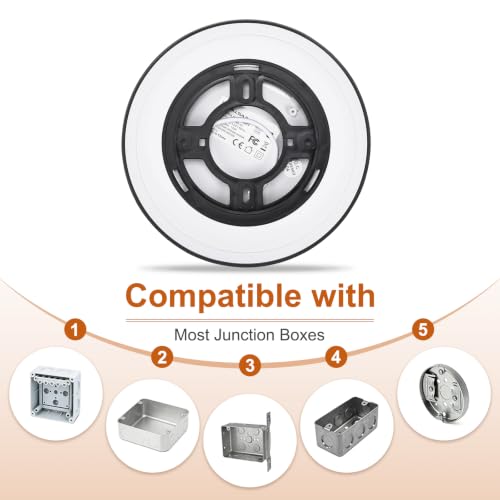LED Flush Mount Ceiling Light Thin Color Adjustable Wired