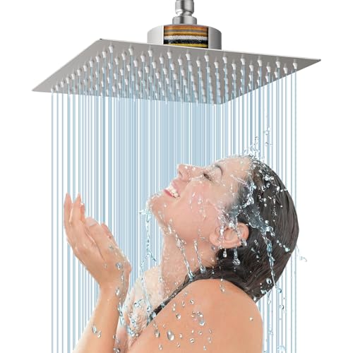 Rain Shower Head with Filtered