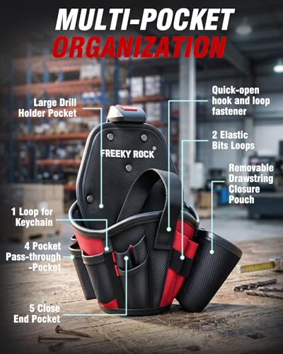Drill Holster for Tool Belt