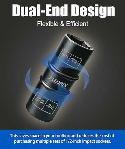 5PCS Flip Impact Socket Set