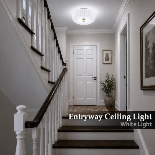 Gold Flush Mount Ceiling Light