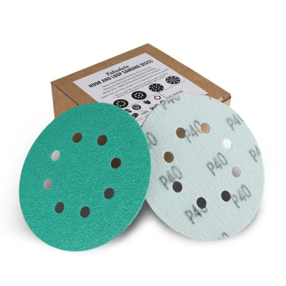 5 Inch 8 Hole Hook and Loop Zirconia Sanding Discs