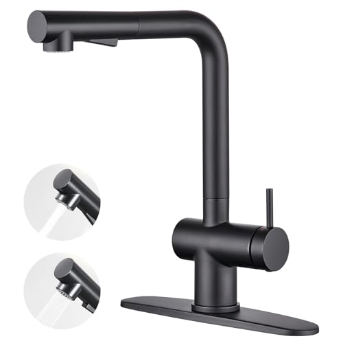 Kitchen Faucet with Pull Down Sprayer Bar Faucets Single Hole