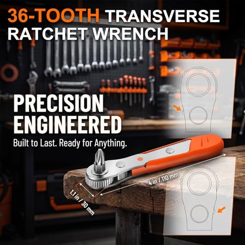 42 in 1 Magnetic Ratcheting Screwdriver Set