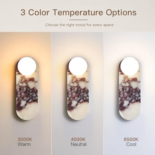 Natural Stone Wall Sconce