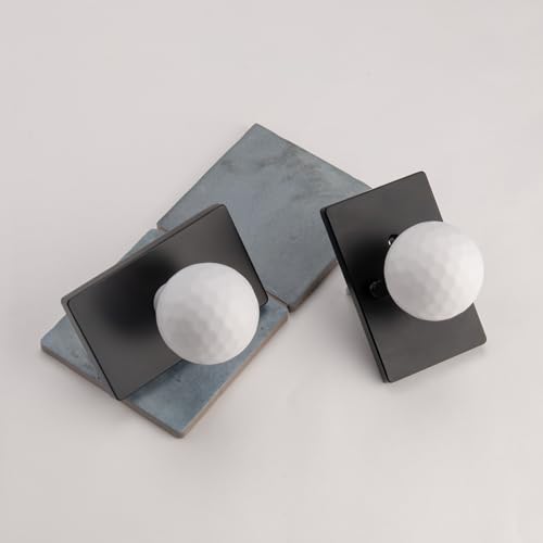 White Interior Door Knob for Privacy Bath & Bedroom
