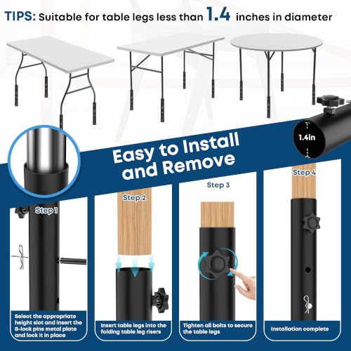 Table Leg Risers