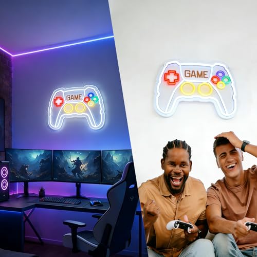Gamer Neon Sign for Game Room Decor