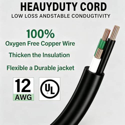 Heavy Duty Replacement Power Cord