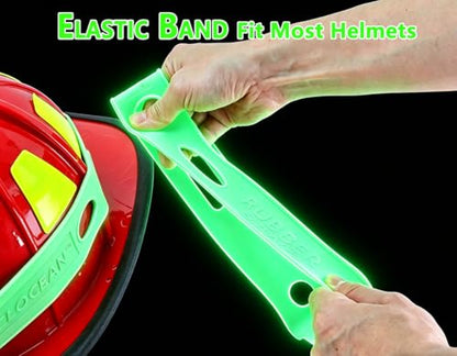 2 Pack Illuminating Firefighter Helmet Band 3rd Generation