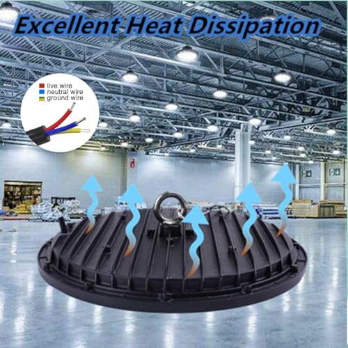 100W UFO LED High Bay Light with US Standard Plug
