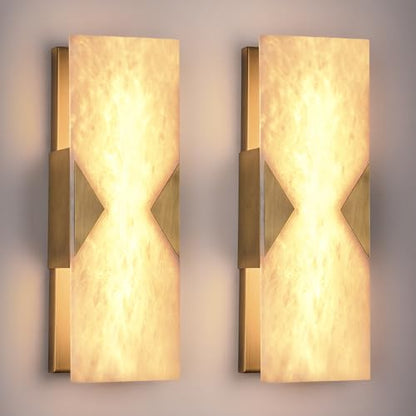 Alabaster Wall Sconce