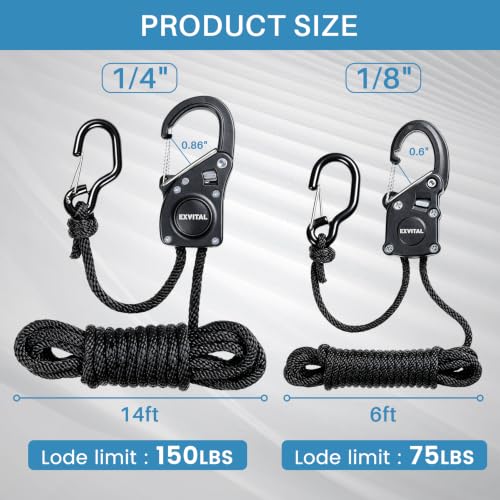 Rope Tie Down Ratchet Straps