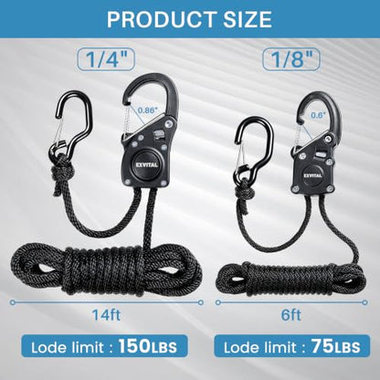 Rope Tie Down Ratchet Straps