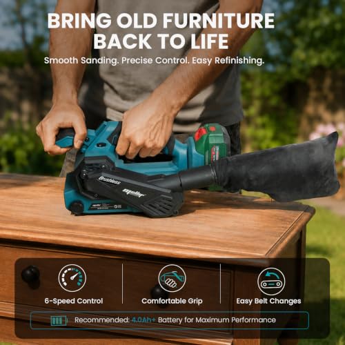 3x18 Cordless Brushless Belt Sander