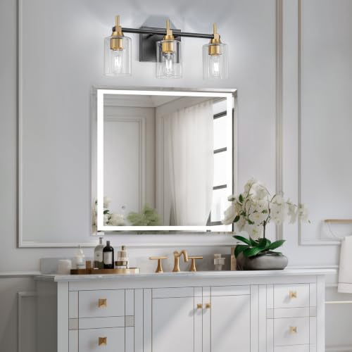 Modern Bathroom Light Fixtures Over Mirror